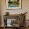Lowcountry Suite desk and chair.  Painting of Hobcaw Barony scene by Brenda Lawson