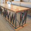 Cattail coffee table.